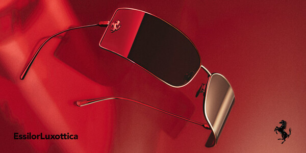 依视路陆逊梯卡与法拉利将推出跃马商标的单一品牌眼镜系列｜美通社