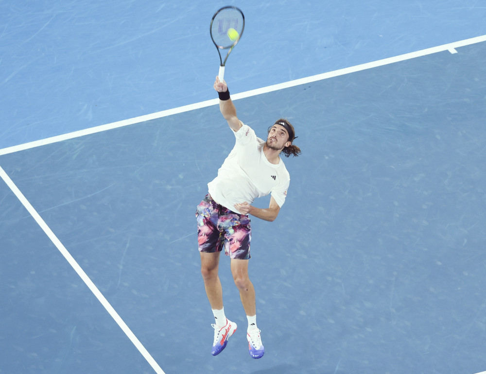 （体育）网球——澳网男单决赛：焦科维奇对阵齐齐帕斯(2)