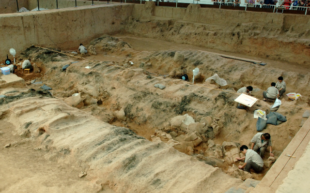 兵马俑一号坑第三次发掘公布多项考古成果