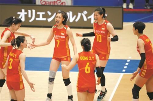 次局上演大逆转 中国女排3比0胜日本队