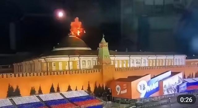俄方：有无人机夜袭克里姆林宫，普京没有受伤，在正常工作！