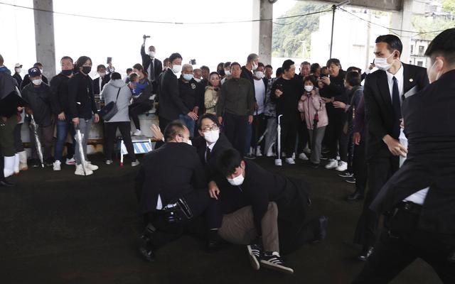 日本首相岸田文雄演讲现场传出爆炸声，目前没有人员伤亡